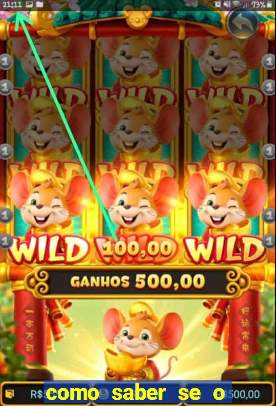 como saber se o fortune tiger ta pagando